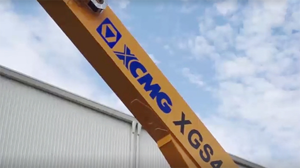 XGS43直臂式高空作业平台维保视频